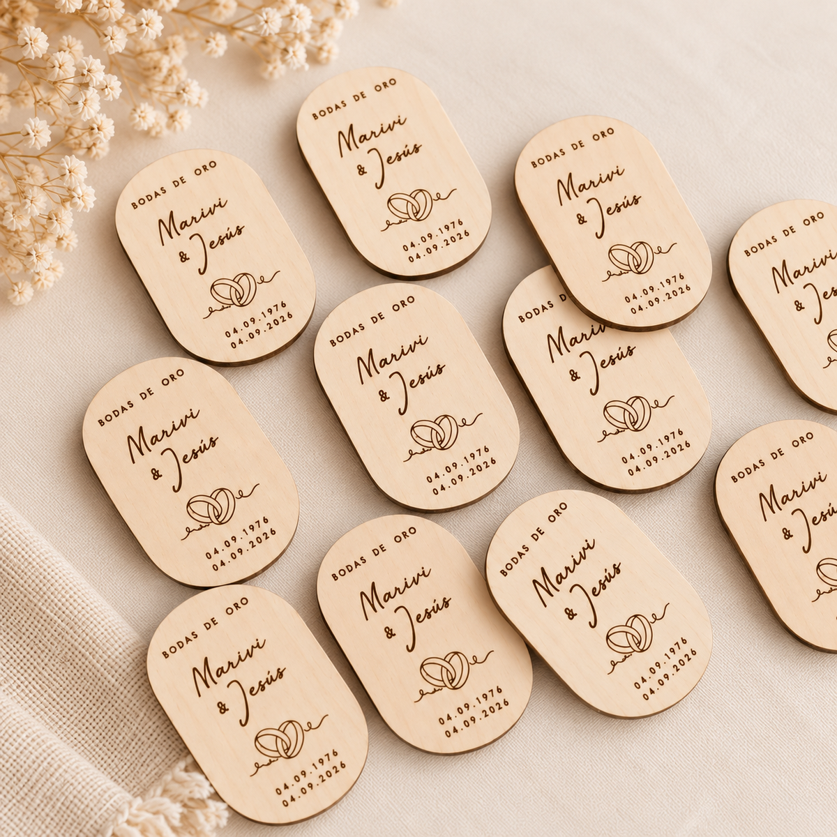 Imanes Bodas de Oro