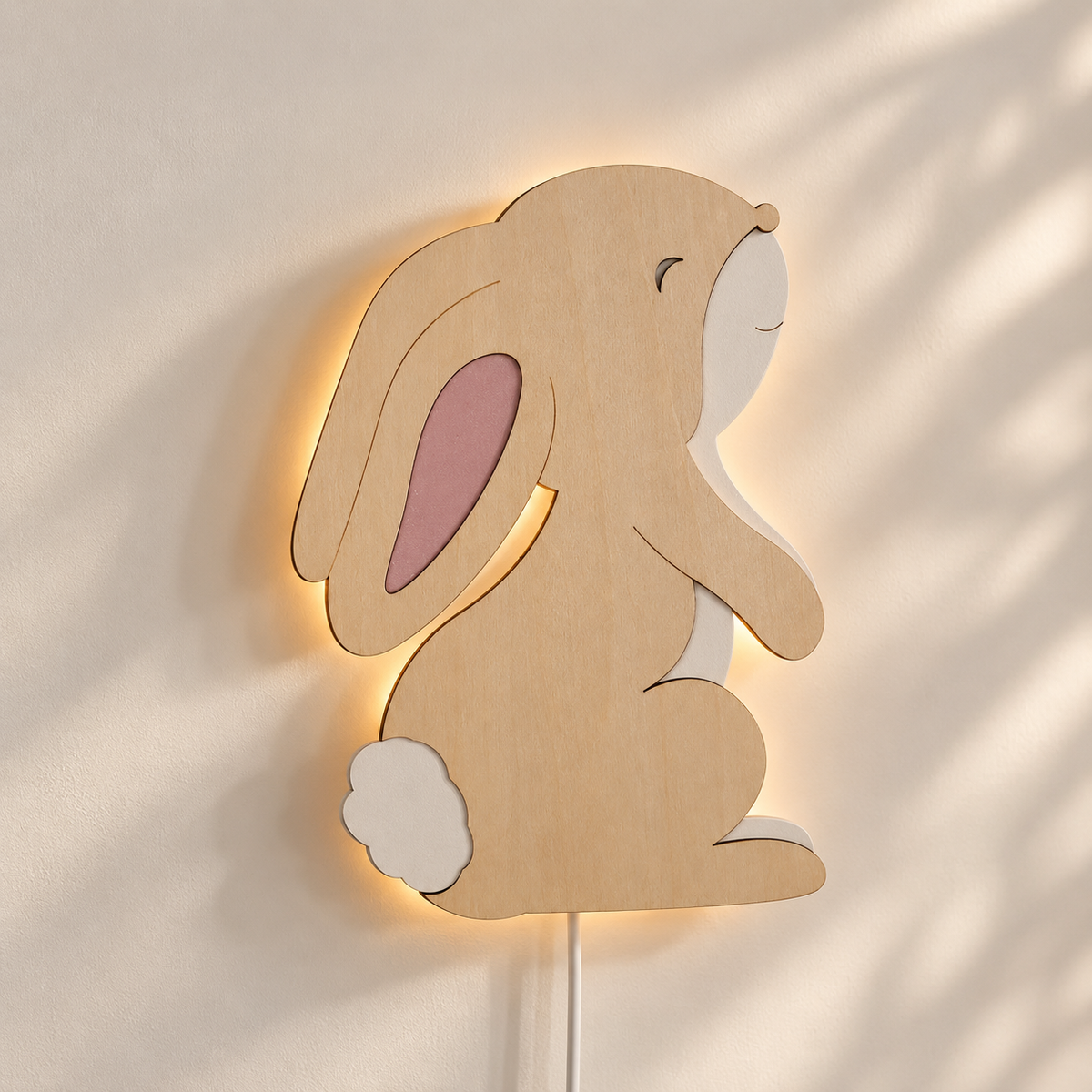 Lámpara infantil conejo