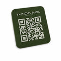 Soporte QR Metacrilato pintado verde