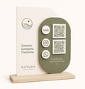 Expositor de QR premium en metacrilato
