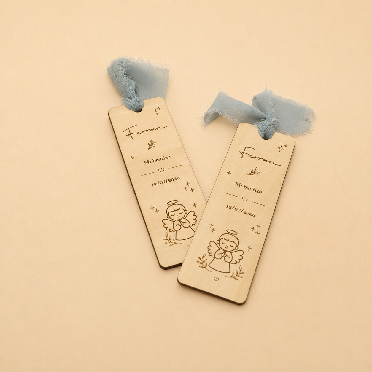Marcapáginas Personalizado de Madera