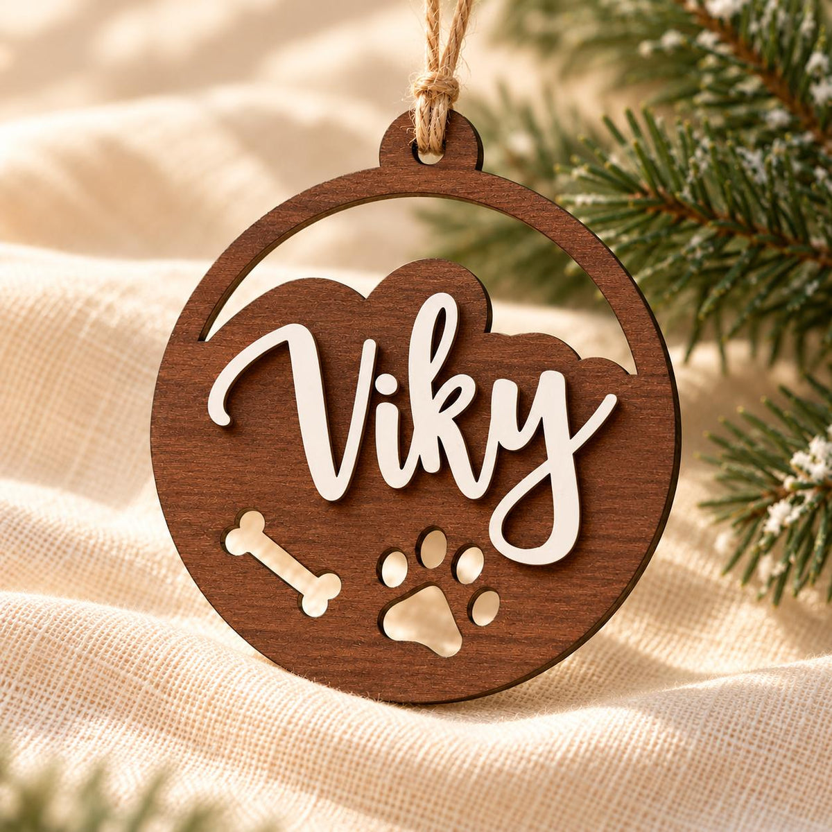 Bola de Navidad  nombre mascota