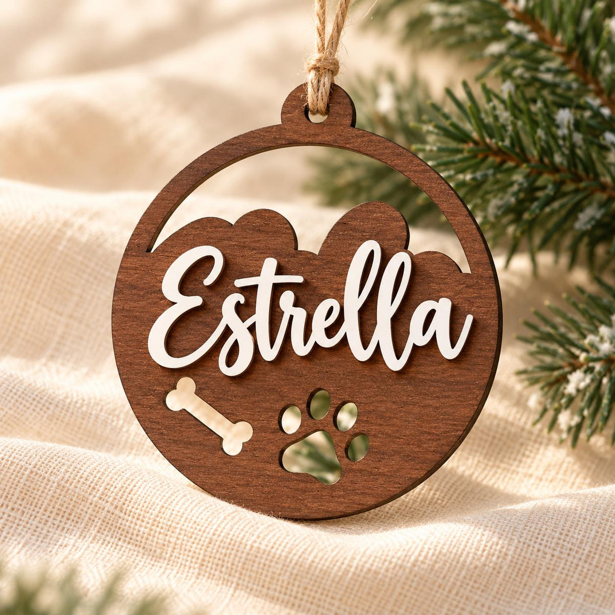 Bola de Navidad  nombre mascota