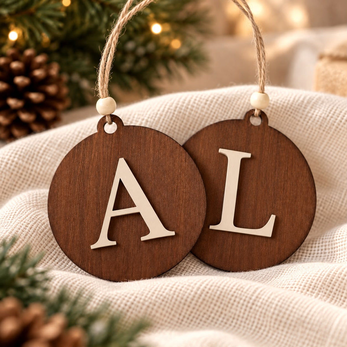 Bola árbol navidad inicial