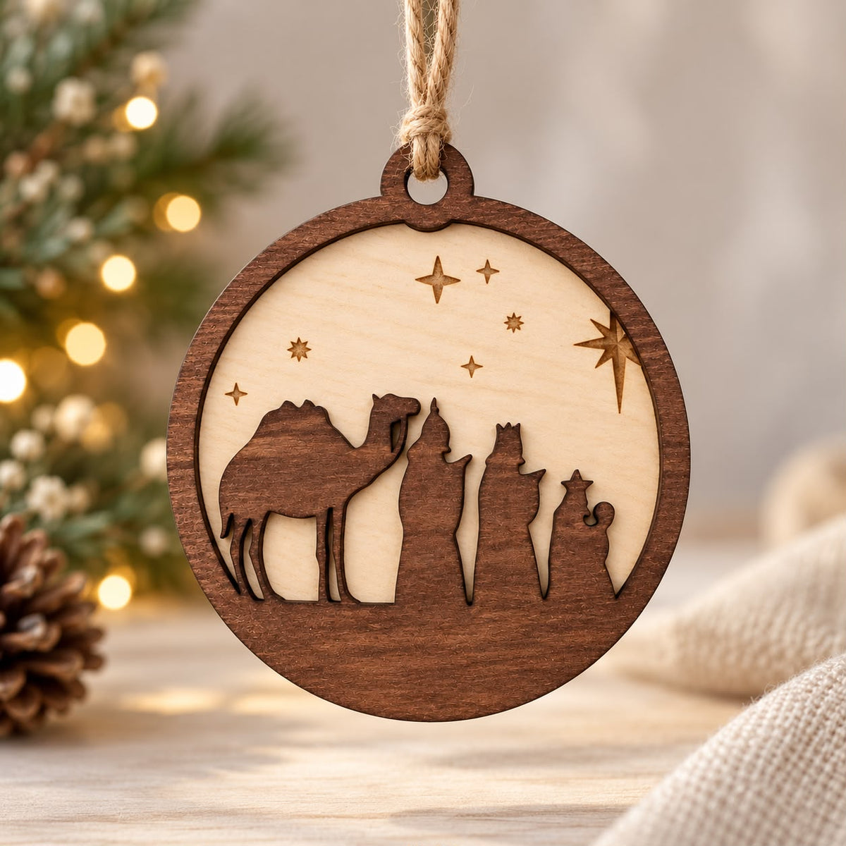 Bola navidad Reyes magos