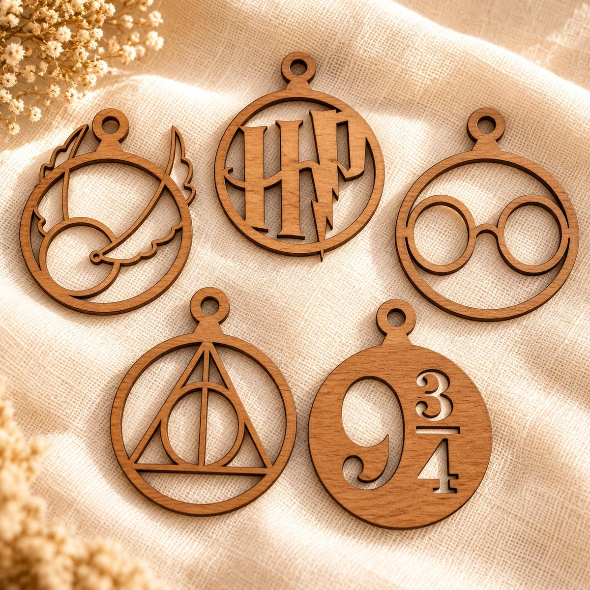Adornos navideños Harry Potter